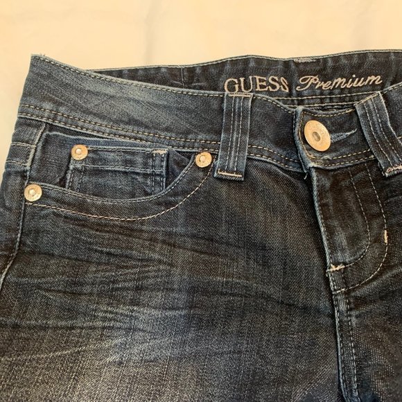 Guess Premium Daredevil Skinny Leg Stretch  Five Pocket Jeans Size 28 - Picture 6 of 16